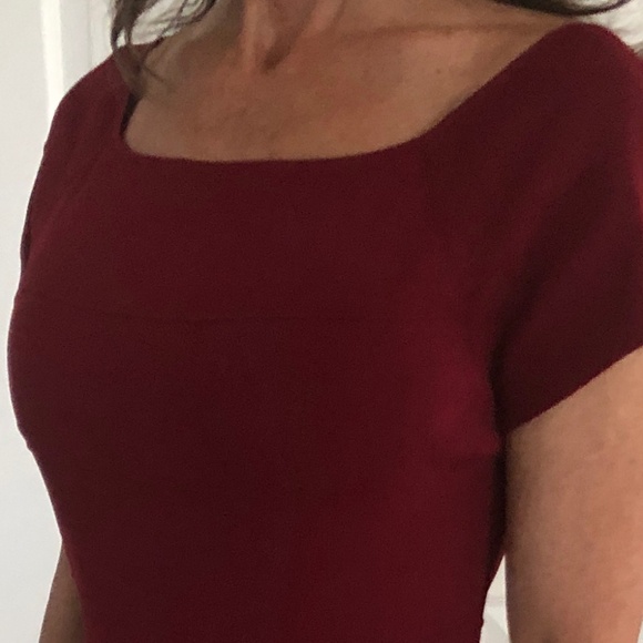 Max Studio Bandage Dress - Maroon Size M/L (see measurements) - Picture 2 of 8